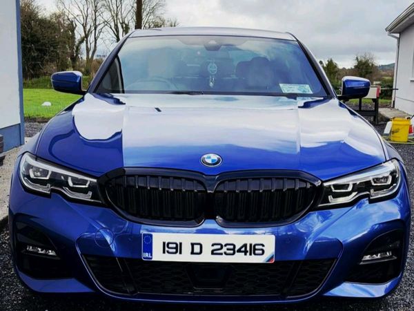 BMW 3-Series Saloon, Diesel, 2019, Blue