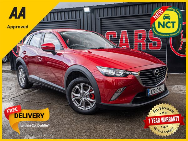 Mazda CX-3 SUV, Petrol, 2017, Red