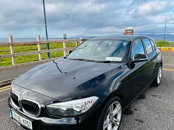 BMW 1-Series Hatchback, Diesel, 2017, Black