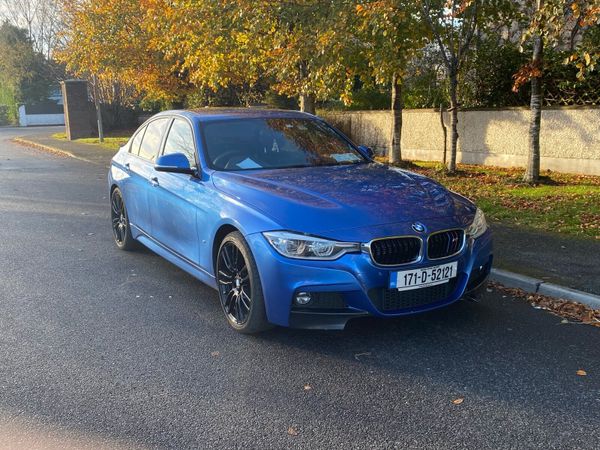 BMW 3-Series Saloon, Petrol Plug-in Hybrid, 2017, Blue