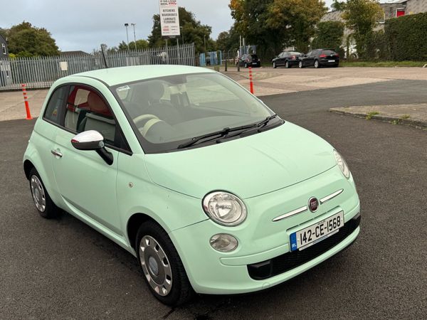 Fiat 500 Hatchback, Petrol, 2014, Green