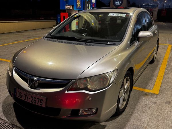 Honda Civic Saloon, Petrol, 2006, Beige