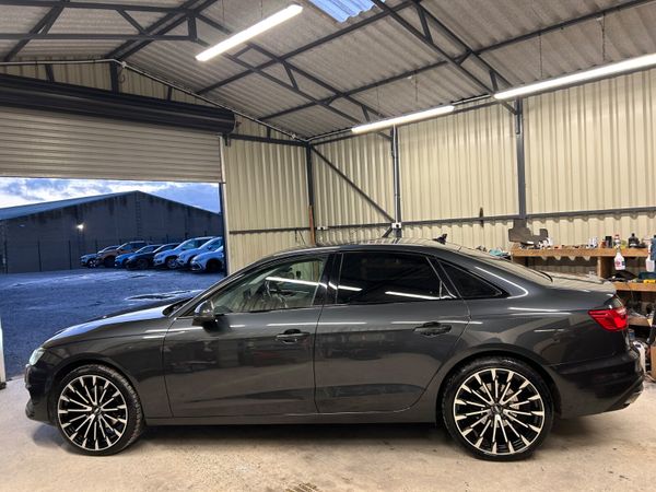 Audi A4 Saloon, Diesel Hybrid, 2021, Grey