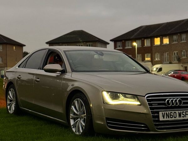 Audi A8 Saloon, Diesel, 2010, Beige