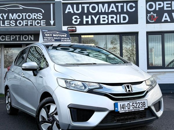 Honda Jazz Hatchback, Petrol Hybrid, 2014, Silver