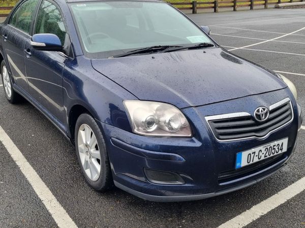 Toyota Avensis Saloon, Petrol, 2007, Blue