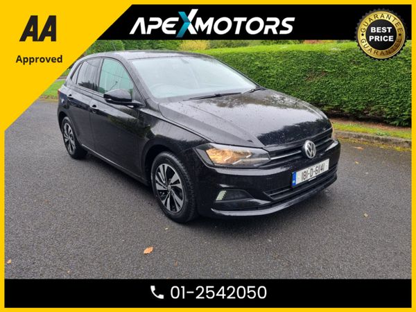 Volkswagen Polo Hatchback, Petrol, 2018, Black