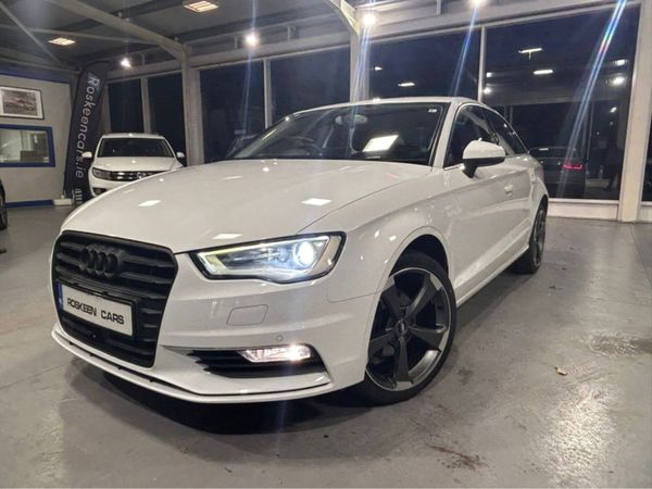Audi A3 Saloon, Petrol, 2014, White