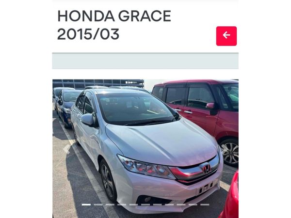 Honda Grace Saloon, Petrol Hybrid, 2015, White