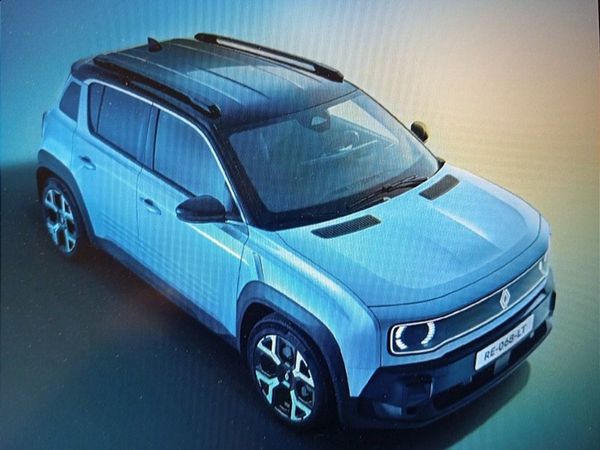 Renault 4 Hatchback, Electric, 2026, Blue