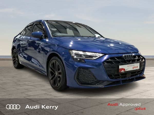 Audi A3 Saloon, Petrol, 2024, Blue