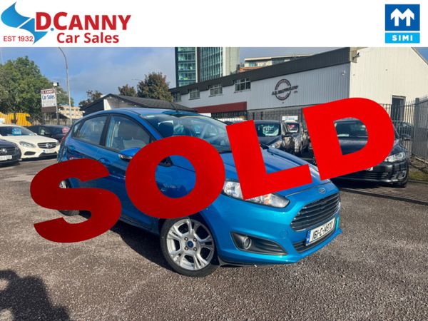 Ford Fiesta Hatchback, Petrol, 2016, Blue