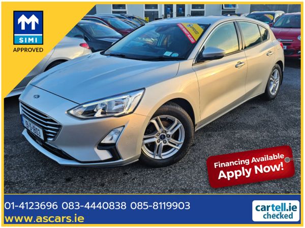 Ford Focus Hatchback, Petrol, 2019, Grey