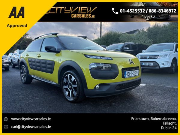 Citroen C4 Cactus Hatchback, Petrol, 2016, Yellow