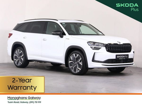 Skoda Kodiaq Estate, Diesel, 2025, White