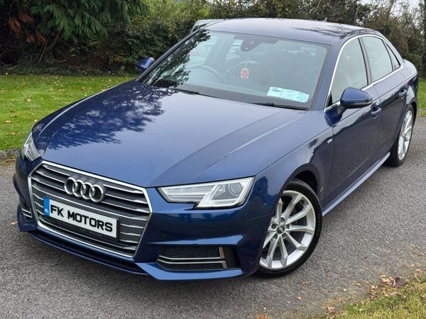 Audi A4 Saloon, Diesel, 2016, Blue