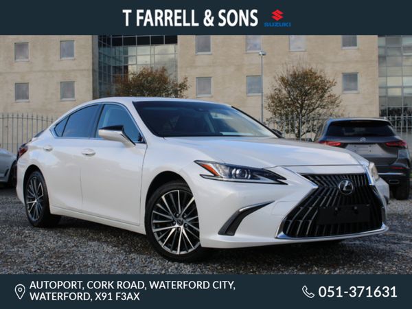 Lexus ES Saloon, Petrol Hybrid, 2023, White