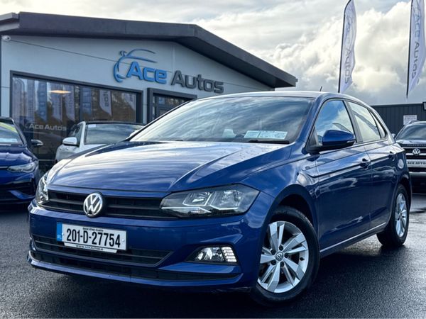 Volkswagen Polo Hatchback, Petrol, 2020, Blue