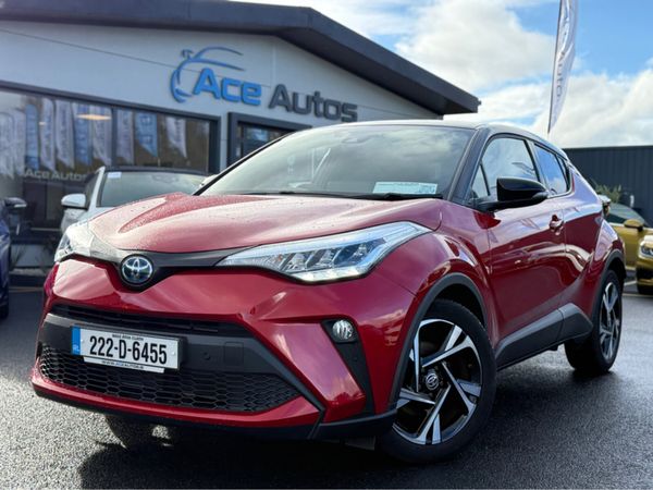 Toyota C-HR SUV, Petrol Hybrid, 2022, Red