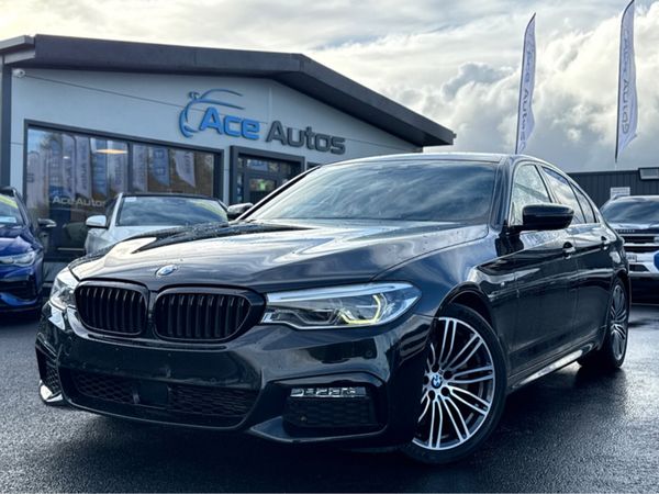 BMW 5-Series Saloon, Diesel, 2018, Black