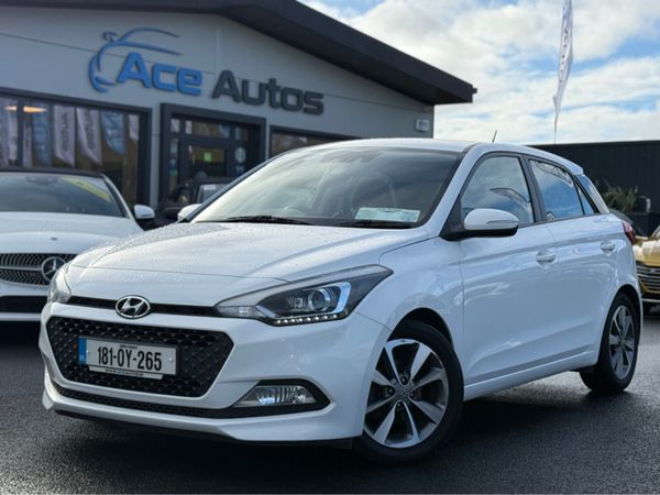 Hyundai i20 Hatchback, Petrol, 2018, White