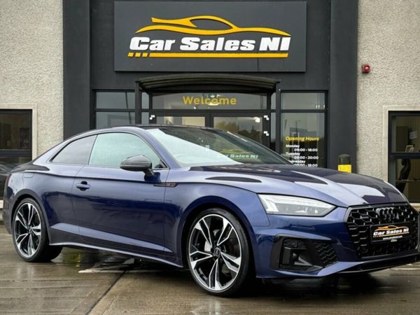 Audi A5 Coupe, Diesel Hybrid, 2023, Blue
