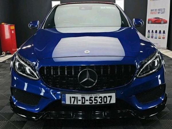 Mercedes-Benz C-Class Saloon, Diesel, 2017, Blue