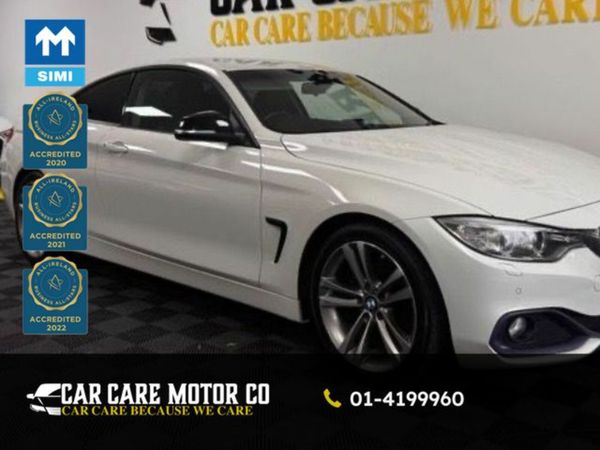 BMW 4-Series Coupe, Diesel, 2017, White