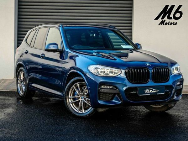 BMW X3 Estate, Petrol Hybrid, 2021, Blue