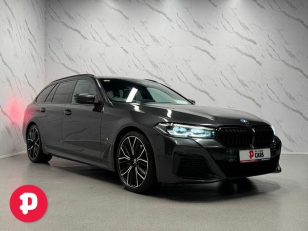 BMW 5-Series Estate, Diesel, 2022, Black