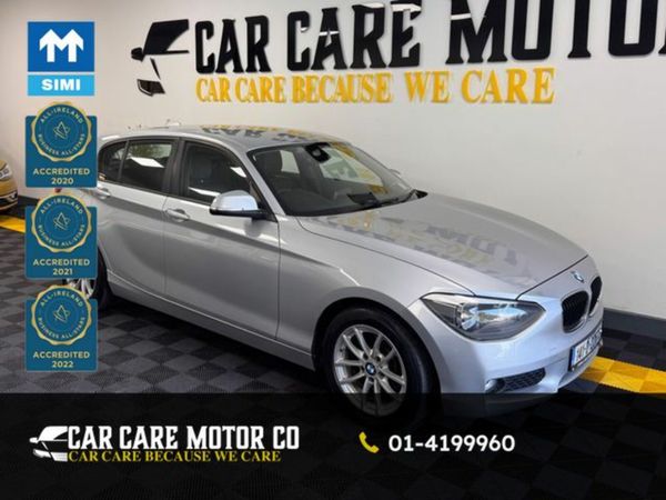 BMW 1-Series Estate, Diesel, 2014, Silver