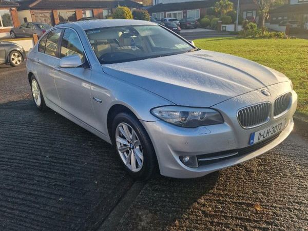 BMW 5-Series Saloon, Diesel, 2011, Silver
