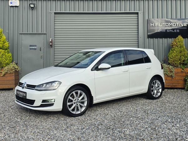 Volkswagen Golf Hatchback, Petrol, 2013, White
