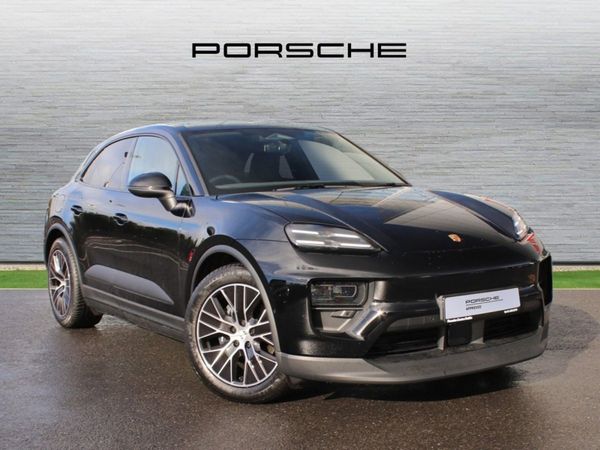 Porsche Macan SUV, Electric, 2025, Black