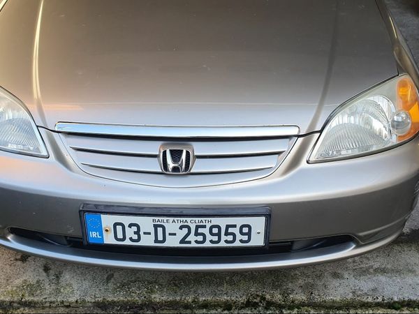 Honda Civic Saloon, Petrol, 2003, Beige
