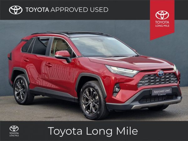 Toyota RAV4 SUV, Petrol Hybrid, 2024, Red