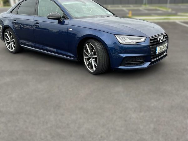 Audi A4 Saloon, Diesel, 2017, Blue