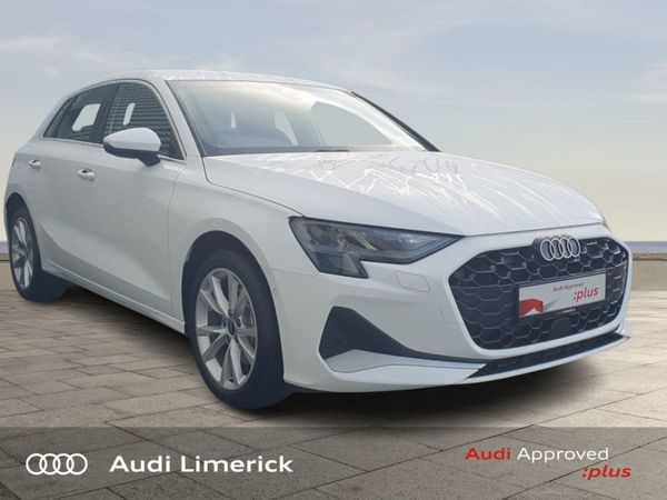 Audi A3 Hatchback, Petrol Plug-in Hybrid, 2025, White