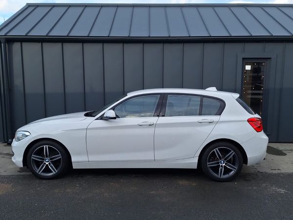 BMW 1-Series Hatchback, Petrol, 2017, White