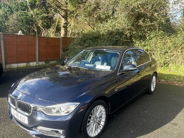 BMW 3-Series Saloon, Diesel, 2013, Blue