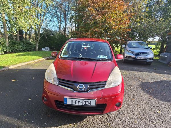Nissan Note MPV, Petrol, 2011, Red