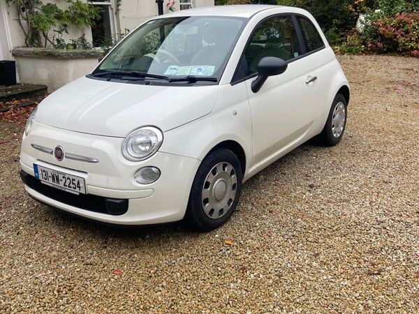 Fiat 500 Hatchback, Petrol, 2013, White