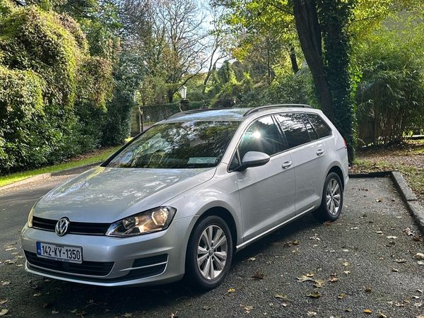 Volkswagen Golf Estate, Diesel, 2014, Silver