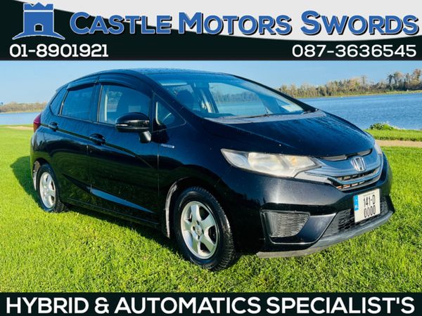 Honda Fit Hatchback, Petrol Hybrid, 2014, Black