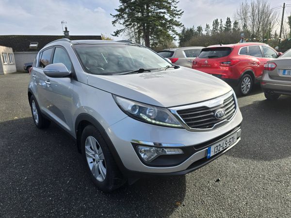 Kia Sportage SUV, Diesel, 2013, Silver