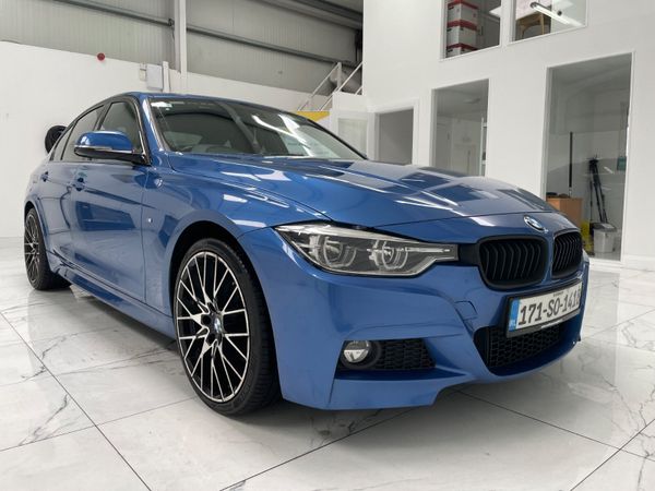 BMW 3-Series Saloon, Diesel, 2017, Blue