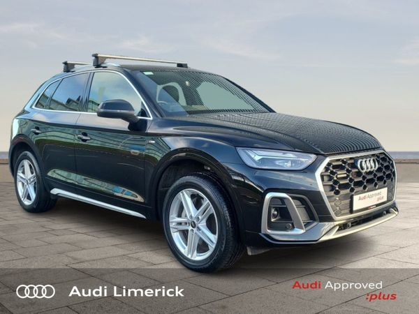 Audi Q5 SUV, Petrol Plug-in Hybrid, 2023, Black