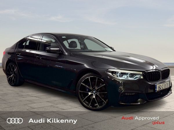 BMW 5-Series Saloon, Petrol Plug-in Hybrid, 2019, Grey