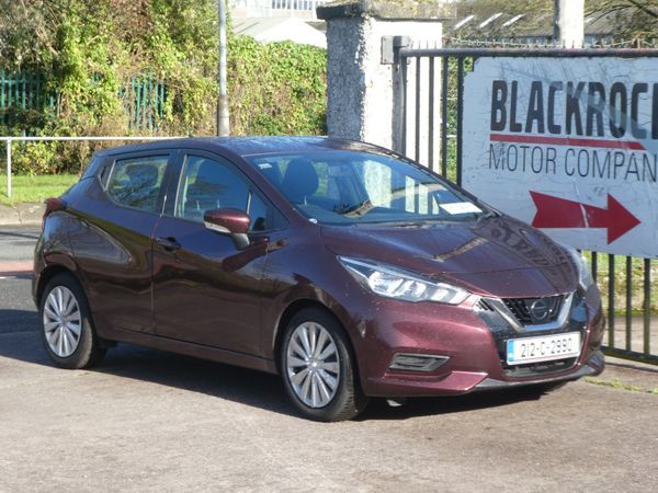 Nissan Micra Hatchback, Petrol, 2021, Red