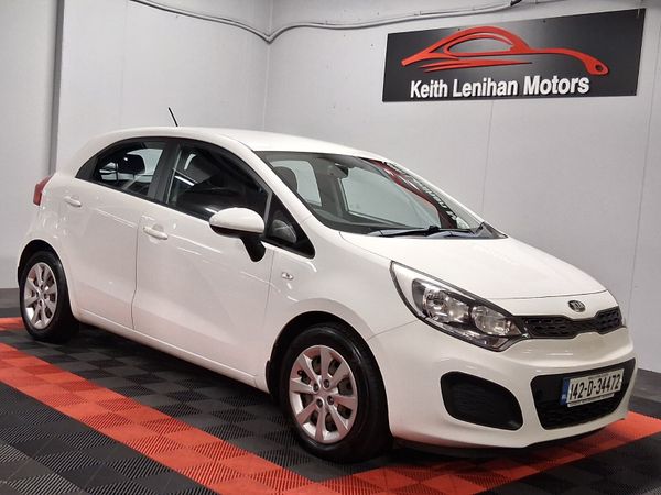 Kia Rio Hatchback, Petrol, 2014, White